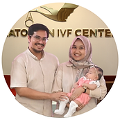 Pasangan berhasil hamil IVF dengan rahim abnormal