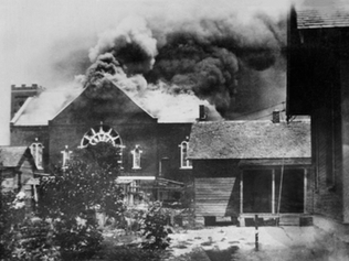‘I hear the screams’: Tulsa race massacre remembered