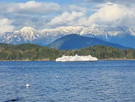Winter on Sunshine Coast BC