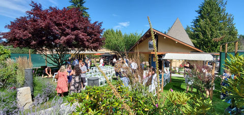 Outdoor are at the wedding venue, High Beam Dreams