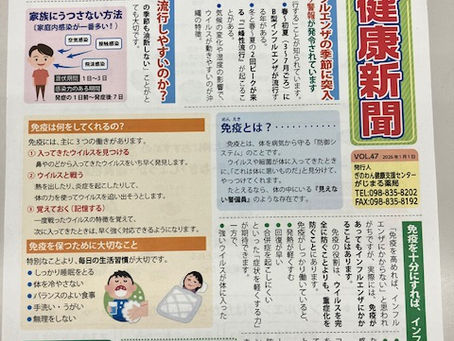 活き活き健康新聞1月号