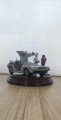 Diorama, Impression 3D, retour vers le futur, DeLorean, Doc et Marty McFly