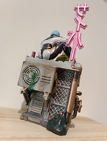 David et Lucy Diorama Cyberpunk Edgerunners