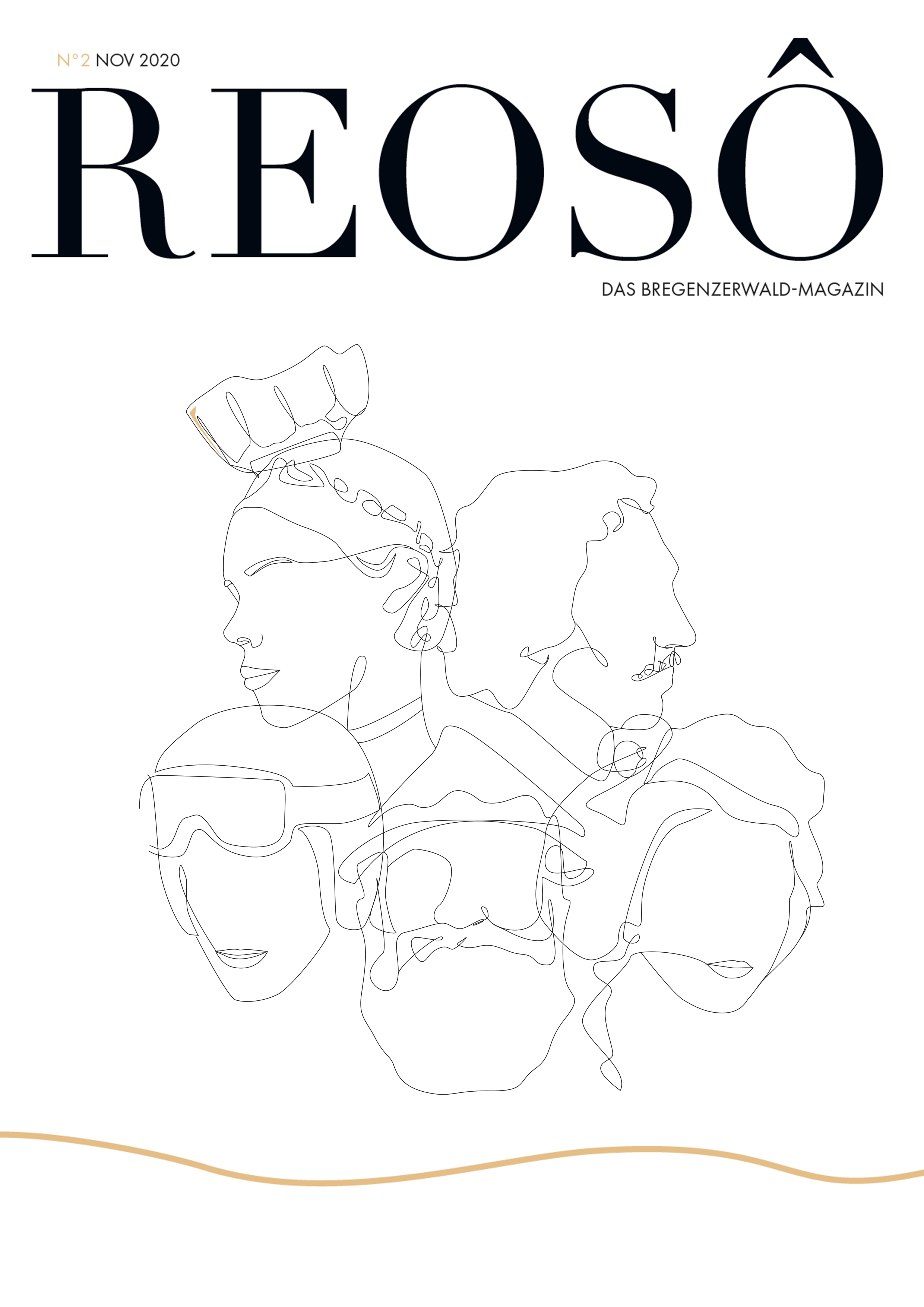 Cover mit Gesichtern