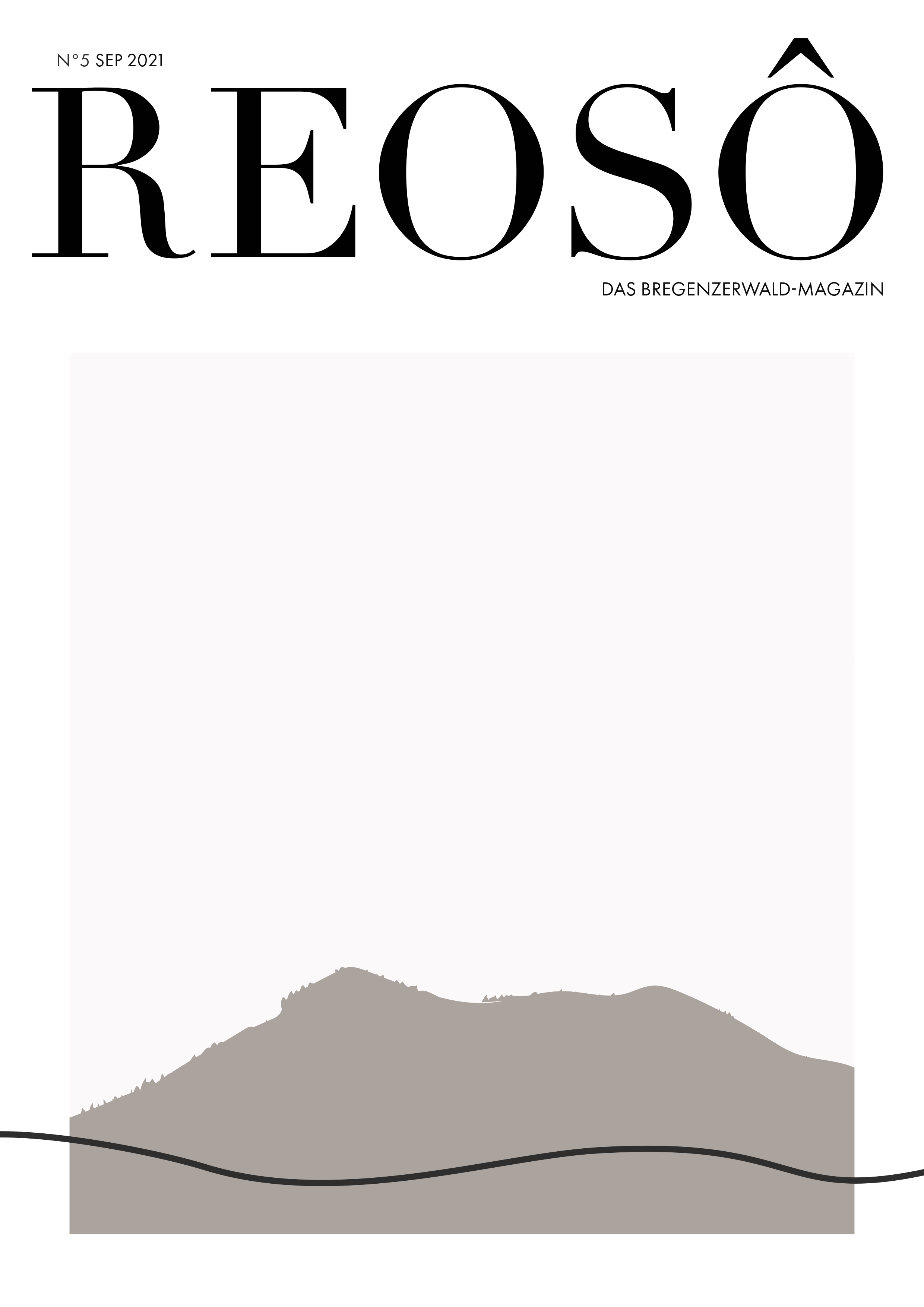 Cover mit Bergen