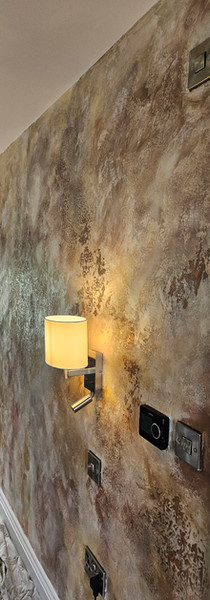 Venetian plaster liquid metal 