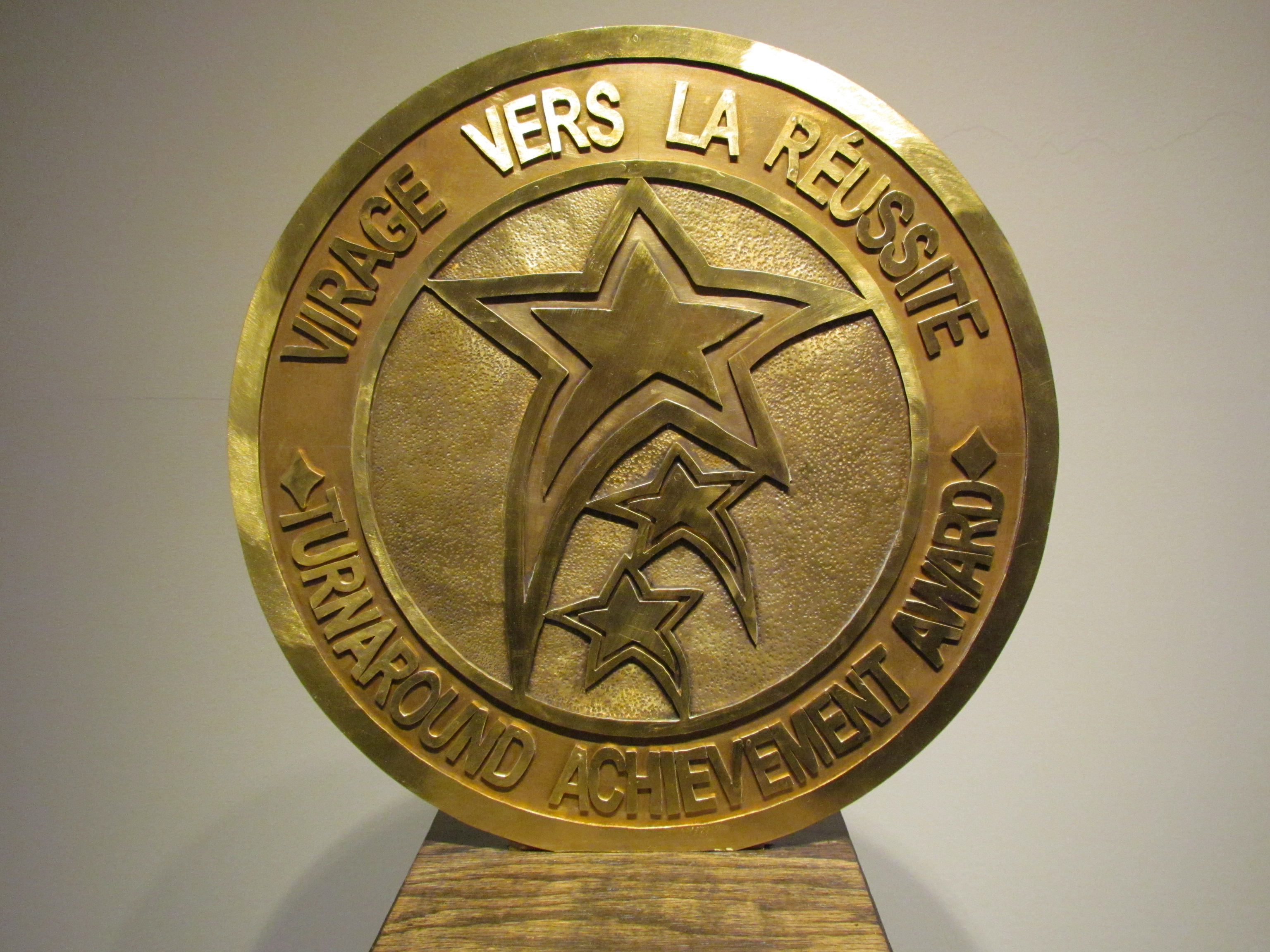 Turnaround award
