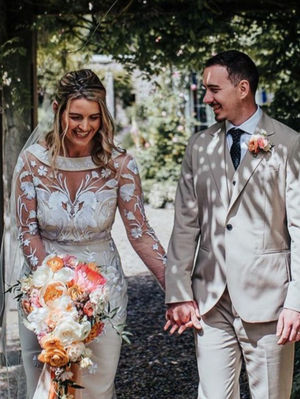 Gilded Elegance: The Timeless Beauty of Eleri in Temperley Bridal