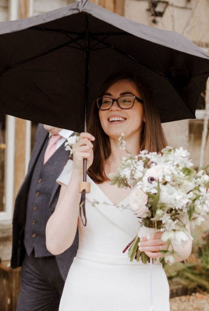 Fishtail wedding dress