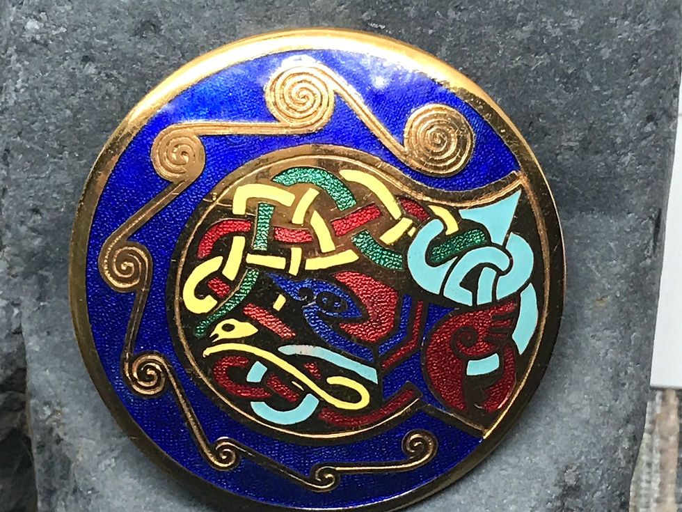 Thumbnail: Celtic Book of Kells Broach