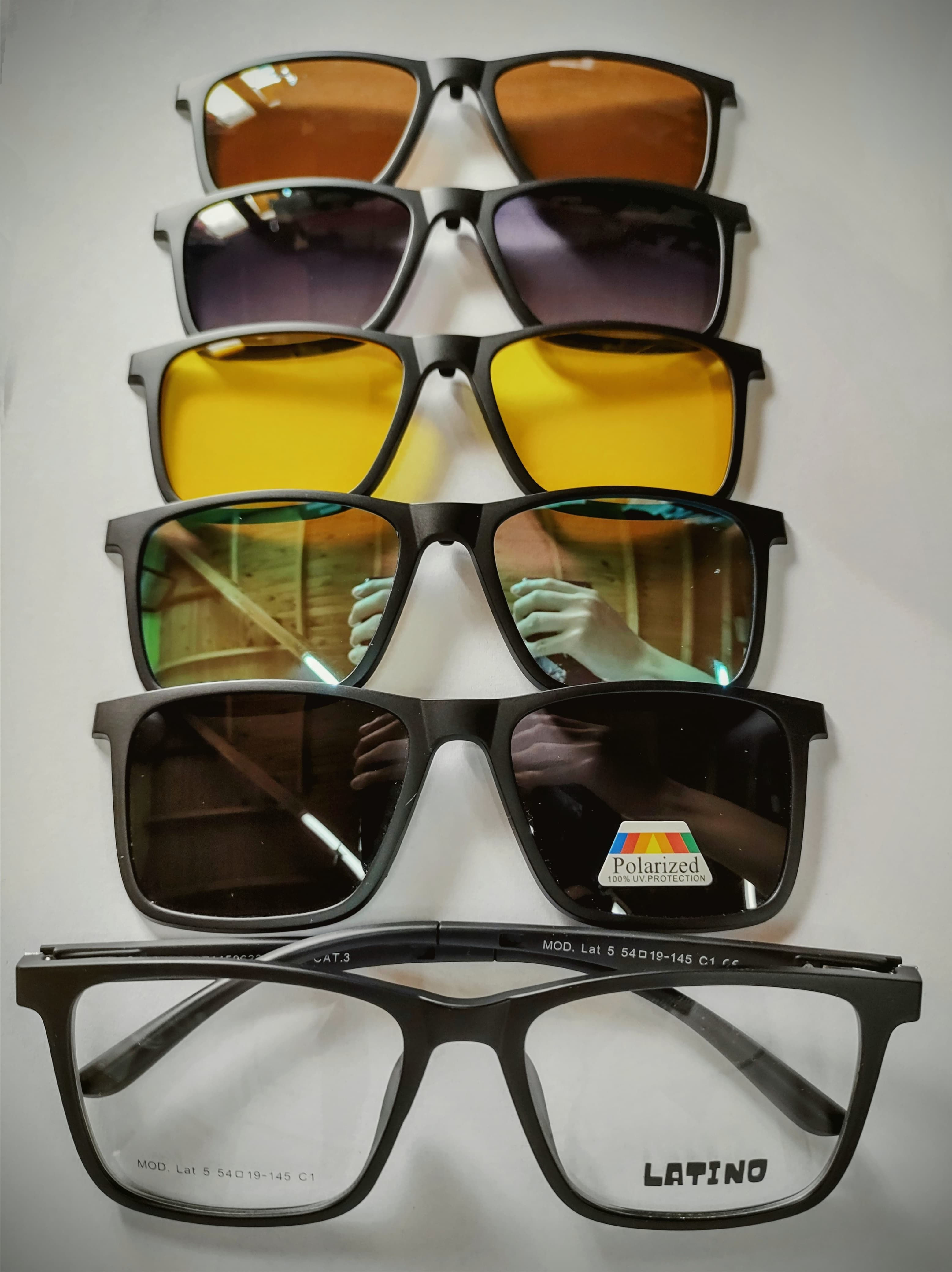 Armazones Clip On (5 cambios)