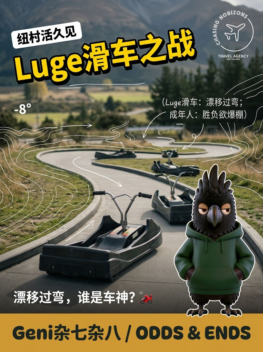 自驾党 | 以为是儿童乐园,结果Luge玩出F1赛车感 🧩