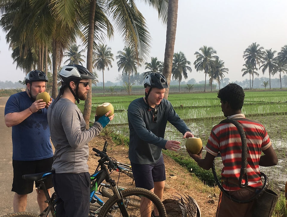 Cyclists and coconuts 