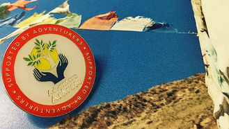 Introducing the Adventure Ashram Enamel Badge!