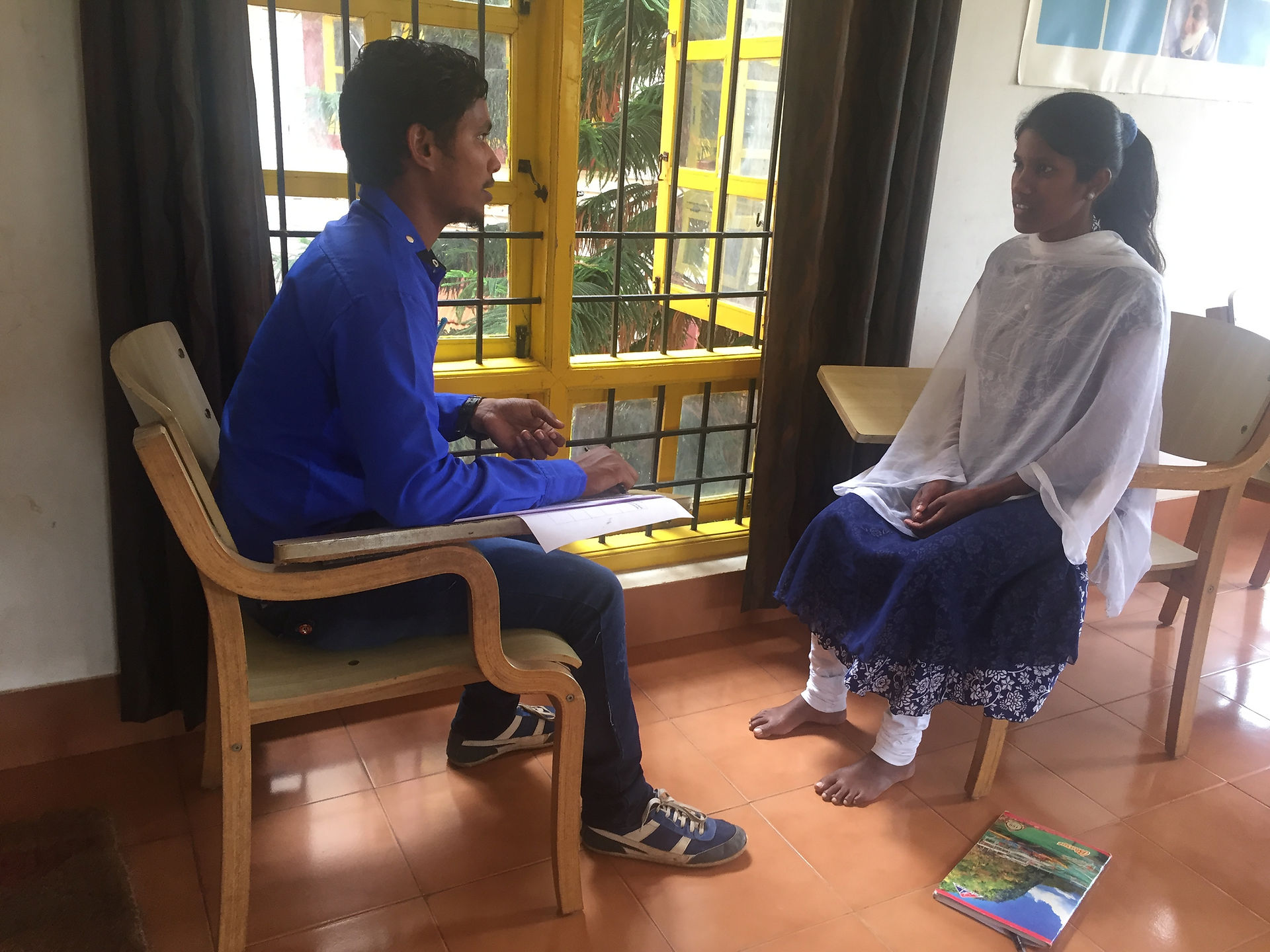 Practising interview techniques