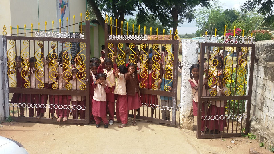 School gate