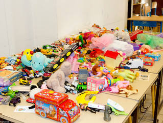 Joli Succès pour la collecte de JOUETS au profit de l'association CASAMASANTE !
