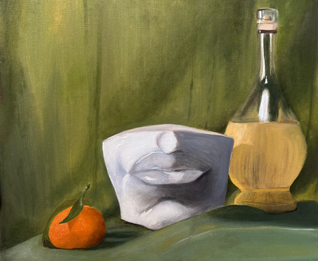 Still Life, Oil on Canvas
