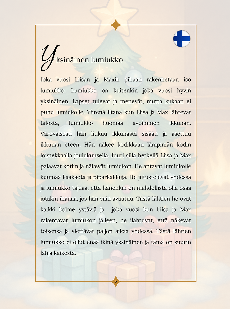 Thumbnail: FIN./DEU./ENG.;HARD: Taiannomainen joulukalenteri kolmella kielellä