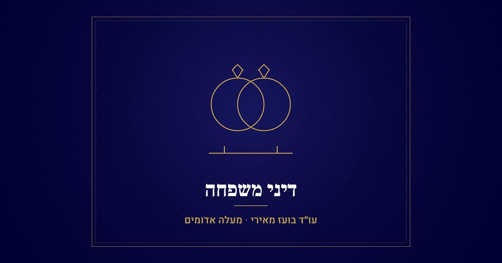 גירושין בהסכמה: איך מגיעים להסכם ומה הוא כולל – עו"ד בועז מאירי