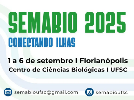 Participação do Presidente do CRBio-09 na XXV Semana Acadêmica do Curso de Ciências Biológicas da UFSC