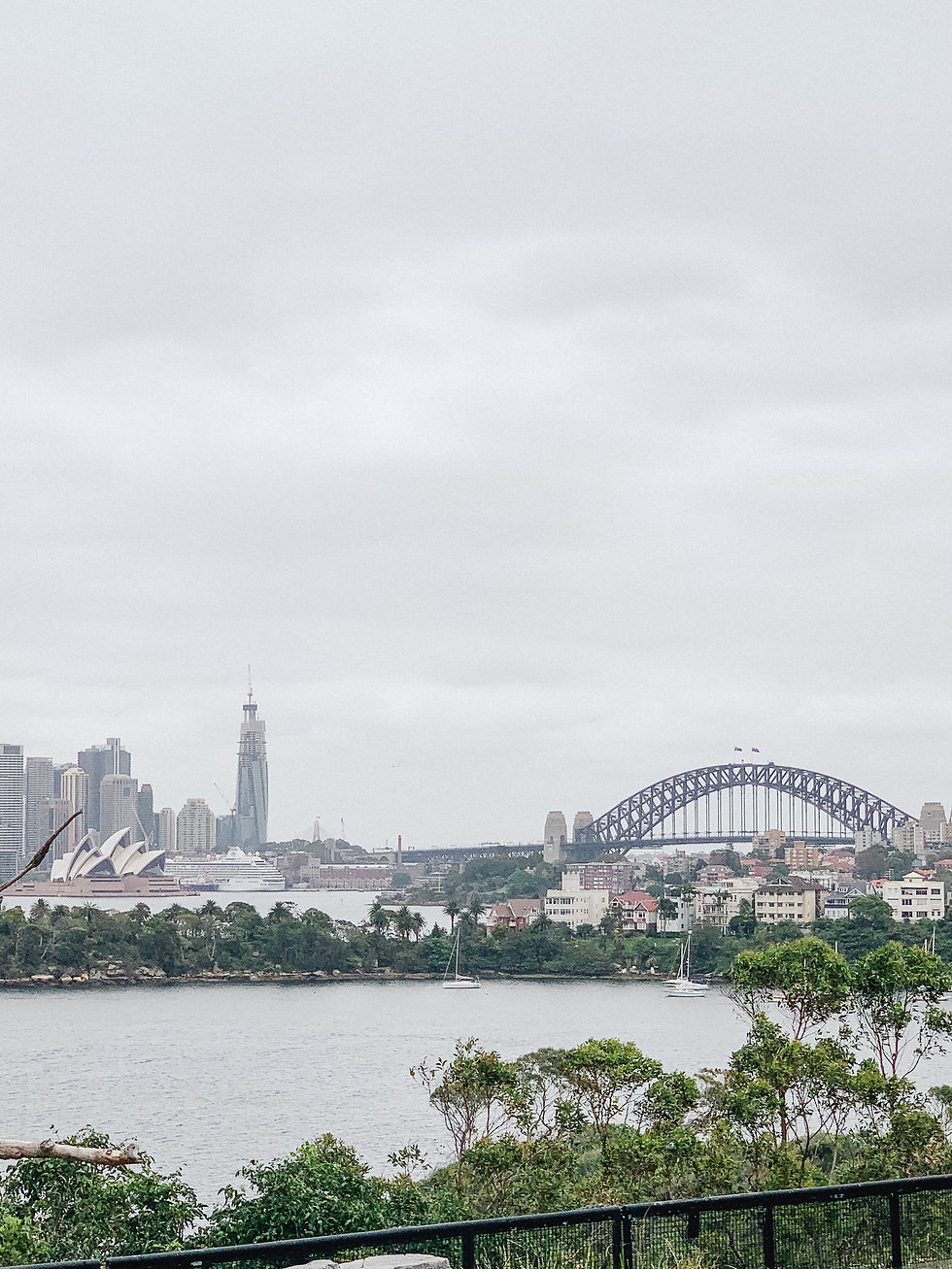 Sydney views from Taronga Zoo