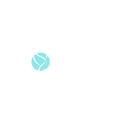 Logo of bird with blue circle
