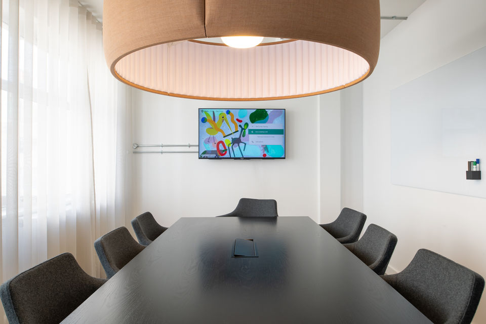 MAG meeting room with board table
