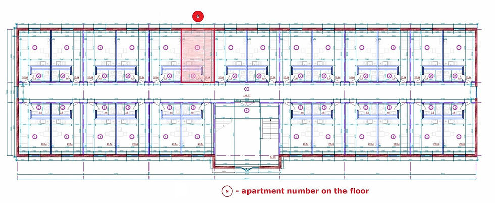 Thumbnail: Studio apartment (T0) No06 on the floor
