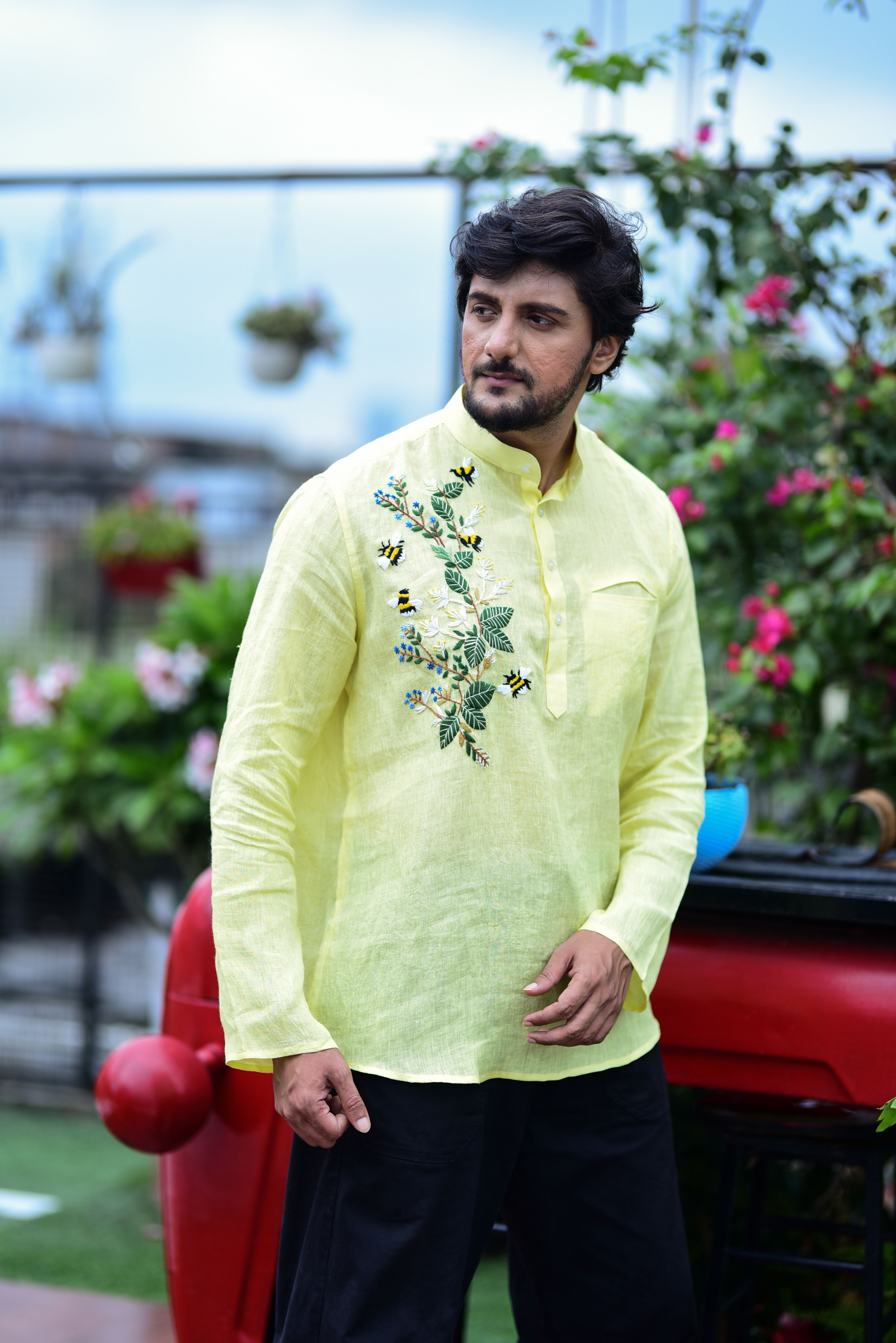 Men's Hand Embroidery Kurta