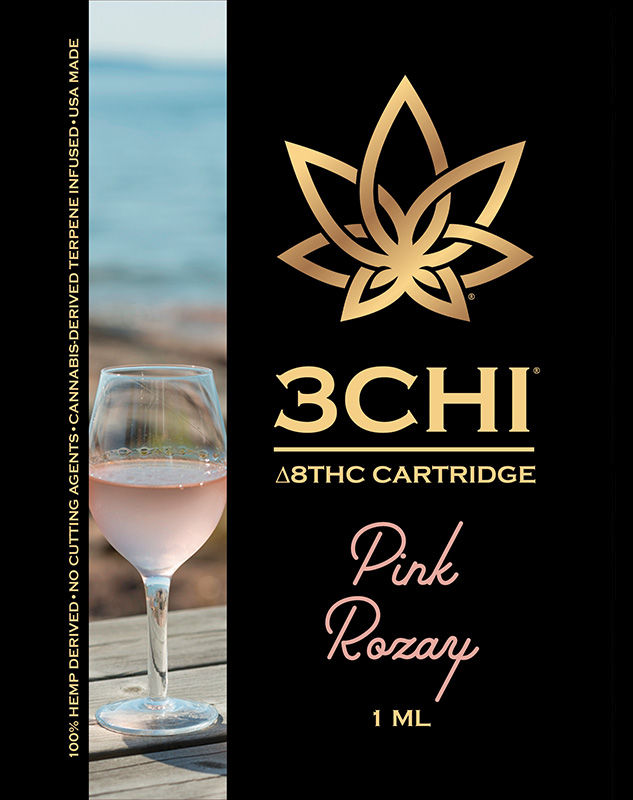 Thumbnail: 3 CHI Delta 8 THC Vape Cartridges (CDT) INDICA Collection