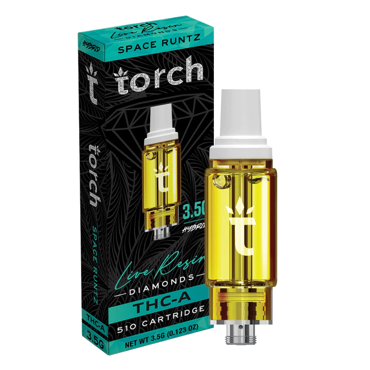 Thumbnail: TORCH THC-A LIVE RESIN DIAMONDS 510 CARTRIDGE 3.5G