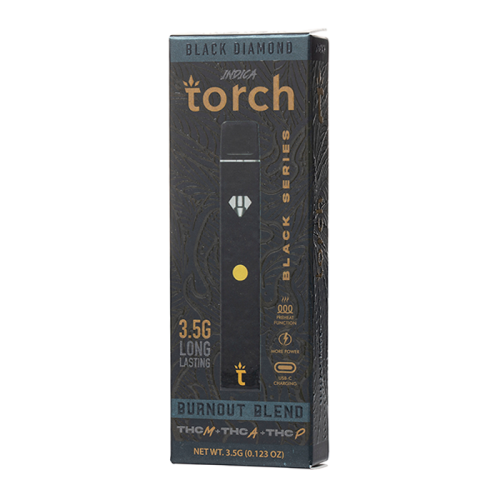 Thumbnail: THCA BURN-OUT BLEND BLACK SERIES DISPOSABLE VAPE ( 3.5 GRAMS)
