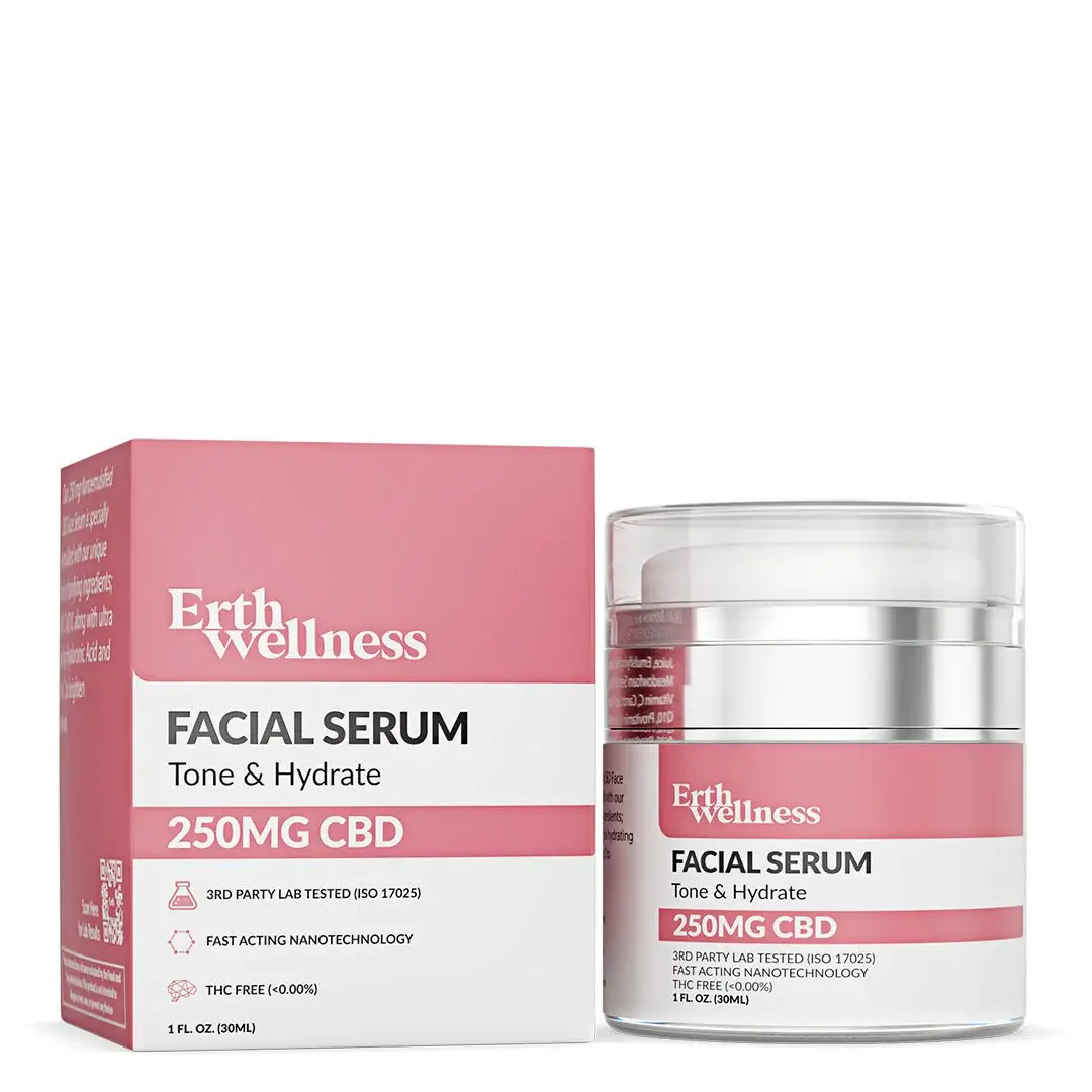 CBD Face Serum - Tone & Hydrate - 250MG