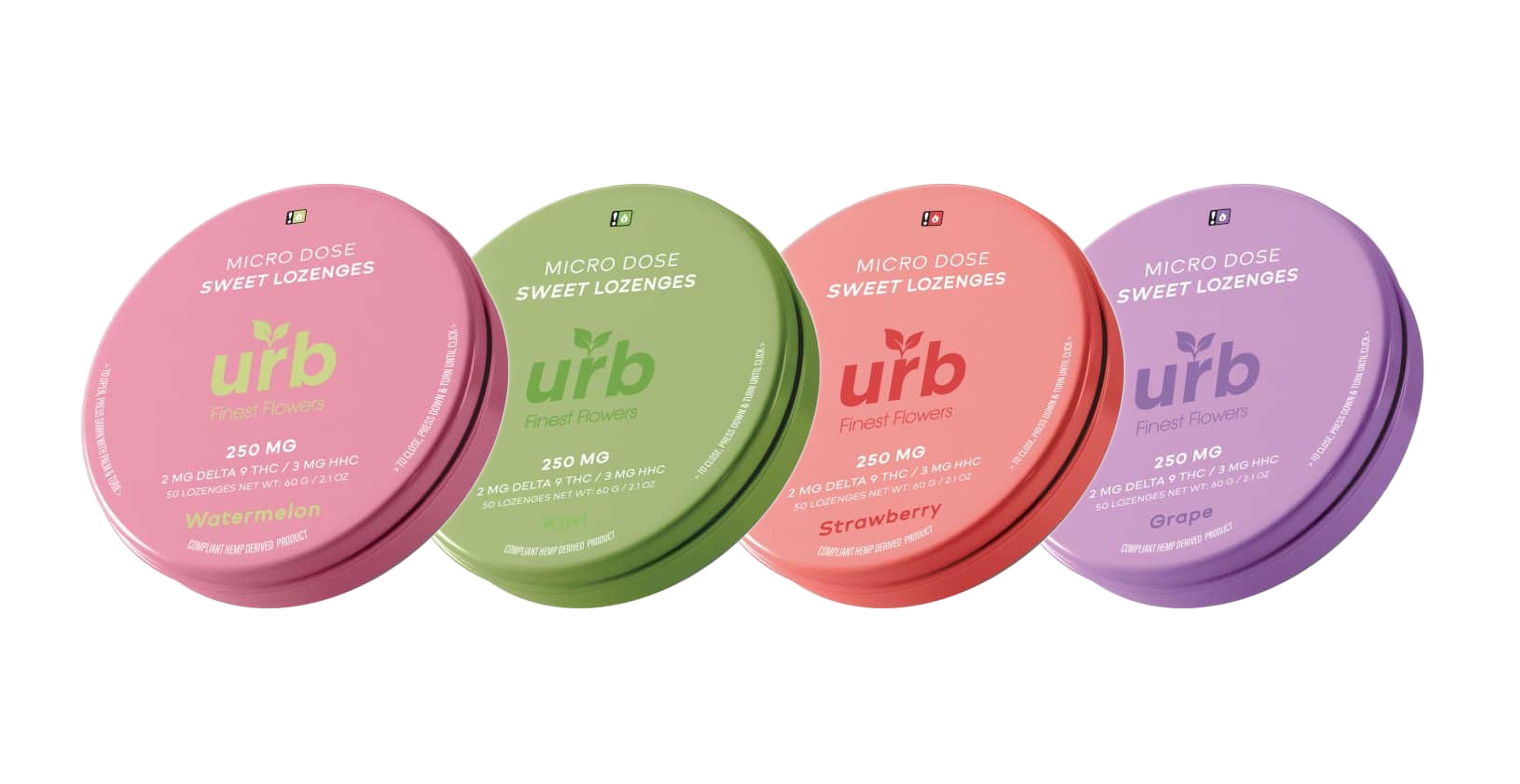 Urb Delta 9 + HHC Micro Dose Lozenges