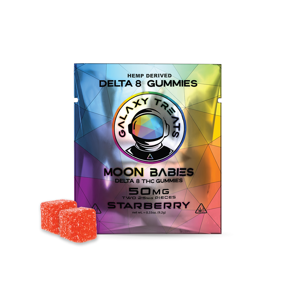 Thumbnail: DELTA 8 GUMMIES (2- 25MG GUMMIES)-Galaxy Treats