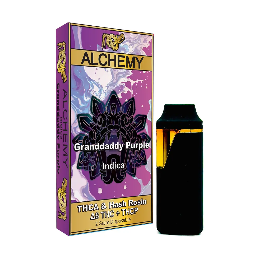 Thumbnail: Alchemy Quetzalcoatl THCA, THCP & Hash Rosin 2mg Disposable