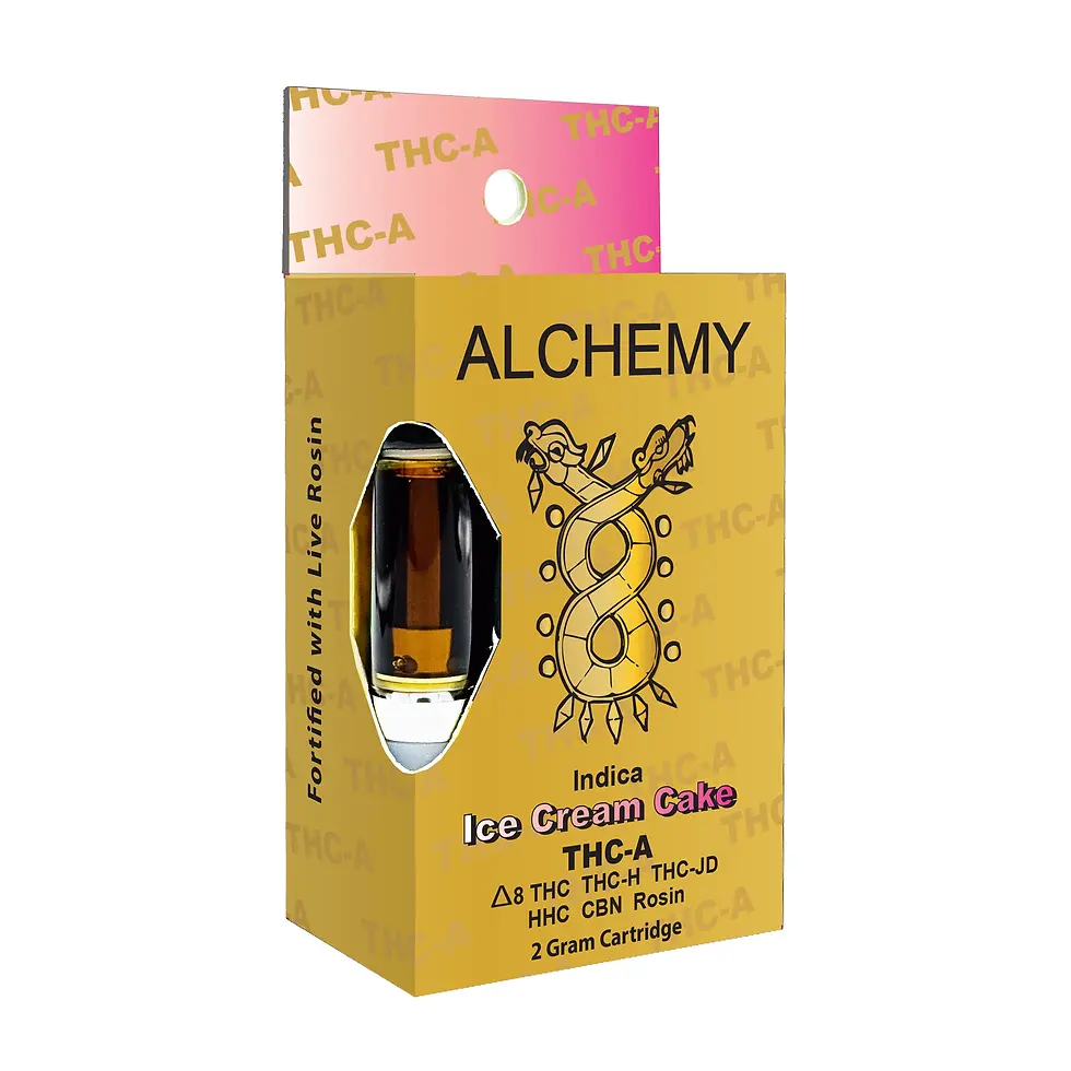 Thumbnail: Alchemy THCA Gold Bar (Live Rosin)- 2ml Cart