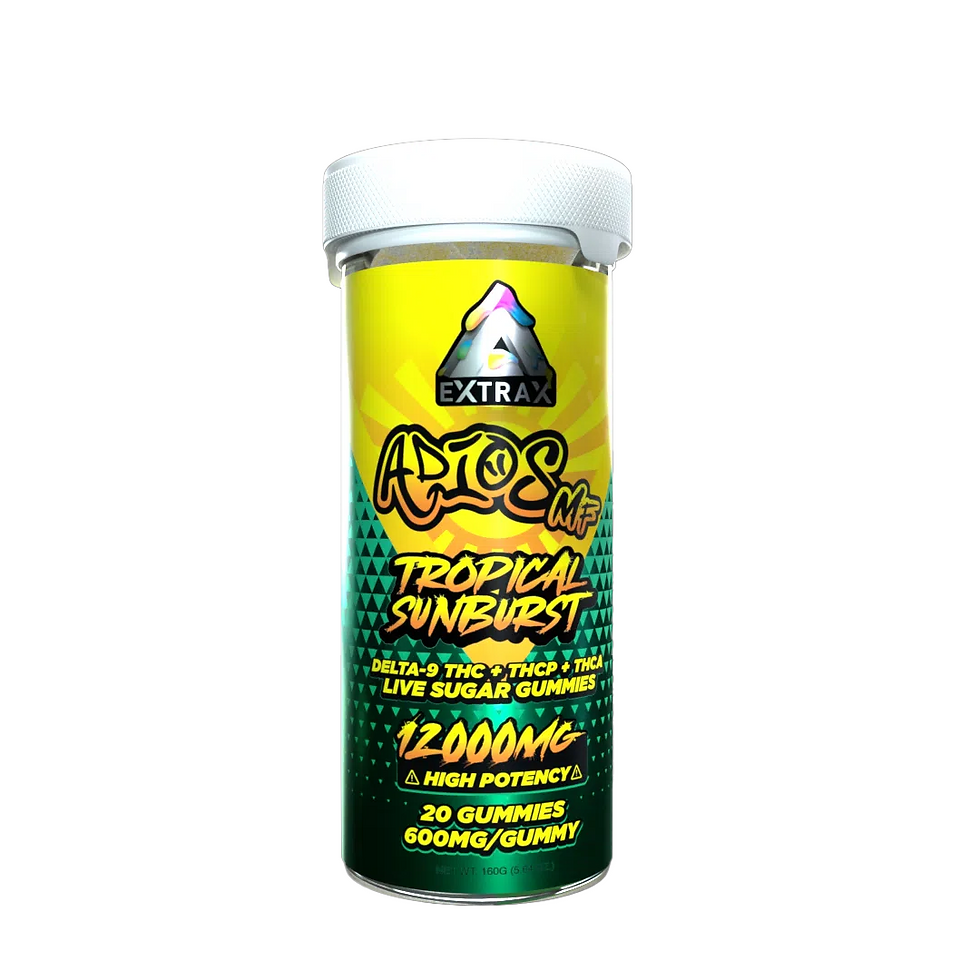 Thumbnail: Adios MF THCa Live Sugar 12000mg Gummies (New Flavors)