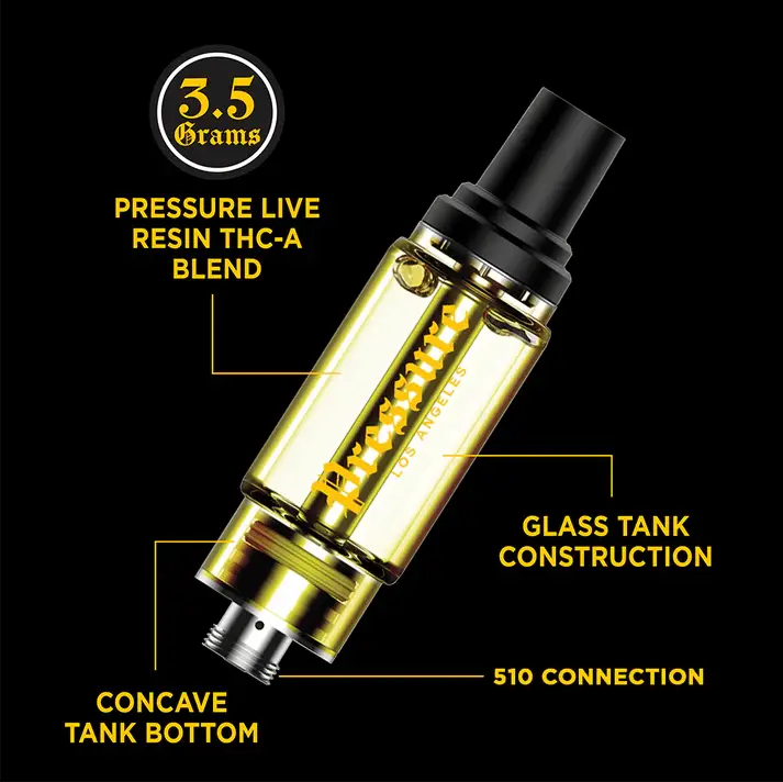 Thumbnail: 3.5g LIVE RESIN THC-A CARTRIDGE