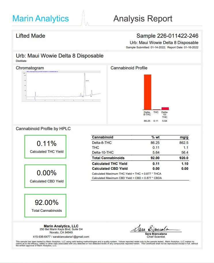 Thumbnail: Delta 8 THC Disposable Vape 1200mg