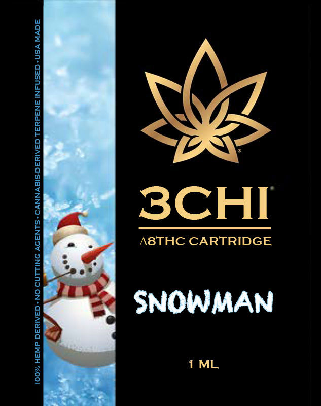 Thumbnail: 3 CHI Delta 8 THC Vape Cartridges (CDT) Sativa Collection