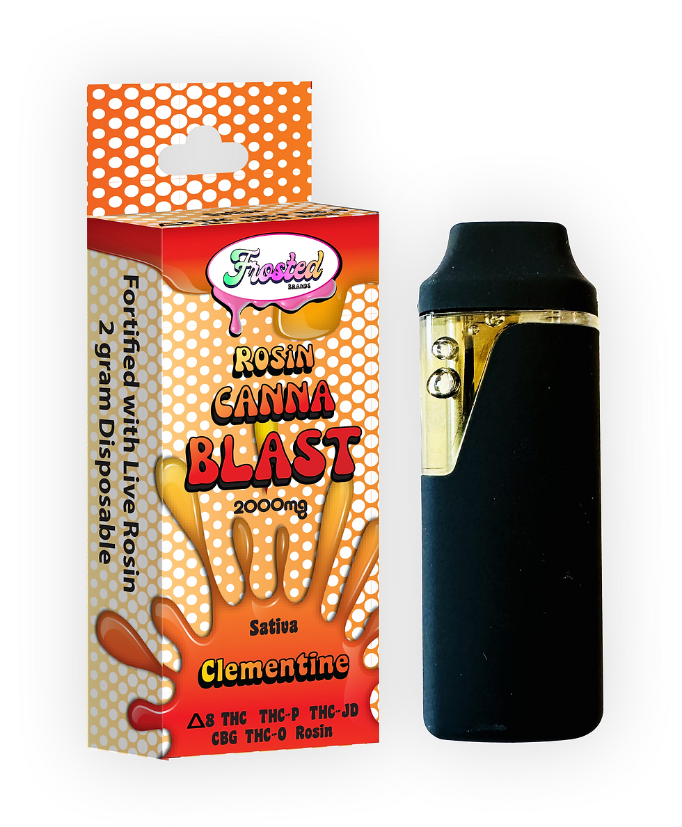 Thumbnail: Rosin Canna Blast (Live Rosin)- 2 mg Disposables