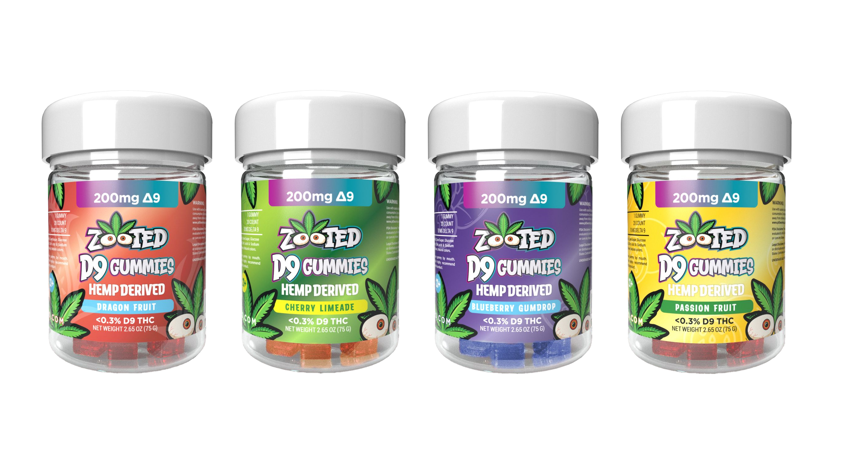 Delta 9 THC Gummies (Zooted)