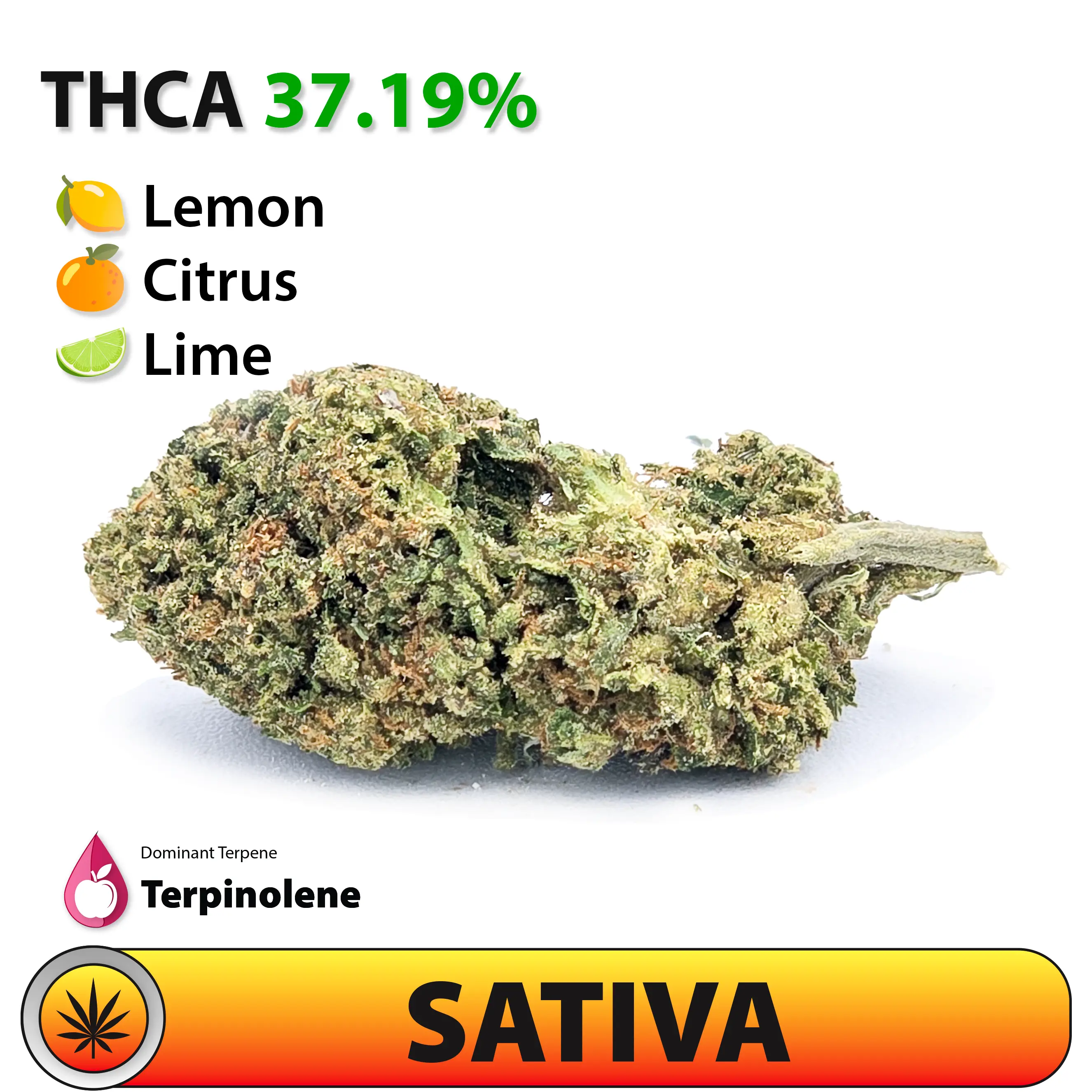 Super Lemon Haze Sativa THC-A Flower