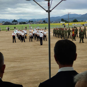 鯖江駐屯地創立６２周年記念行事に参加