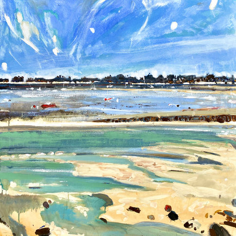 Finistere, Acrylic on Canvas, 100cm x 100cm