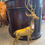 Thumbnail: Pair of Brass Deer 29” &18” Tall 