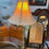 Thumbnail: Pair of Tropical design lamp 