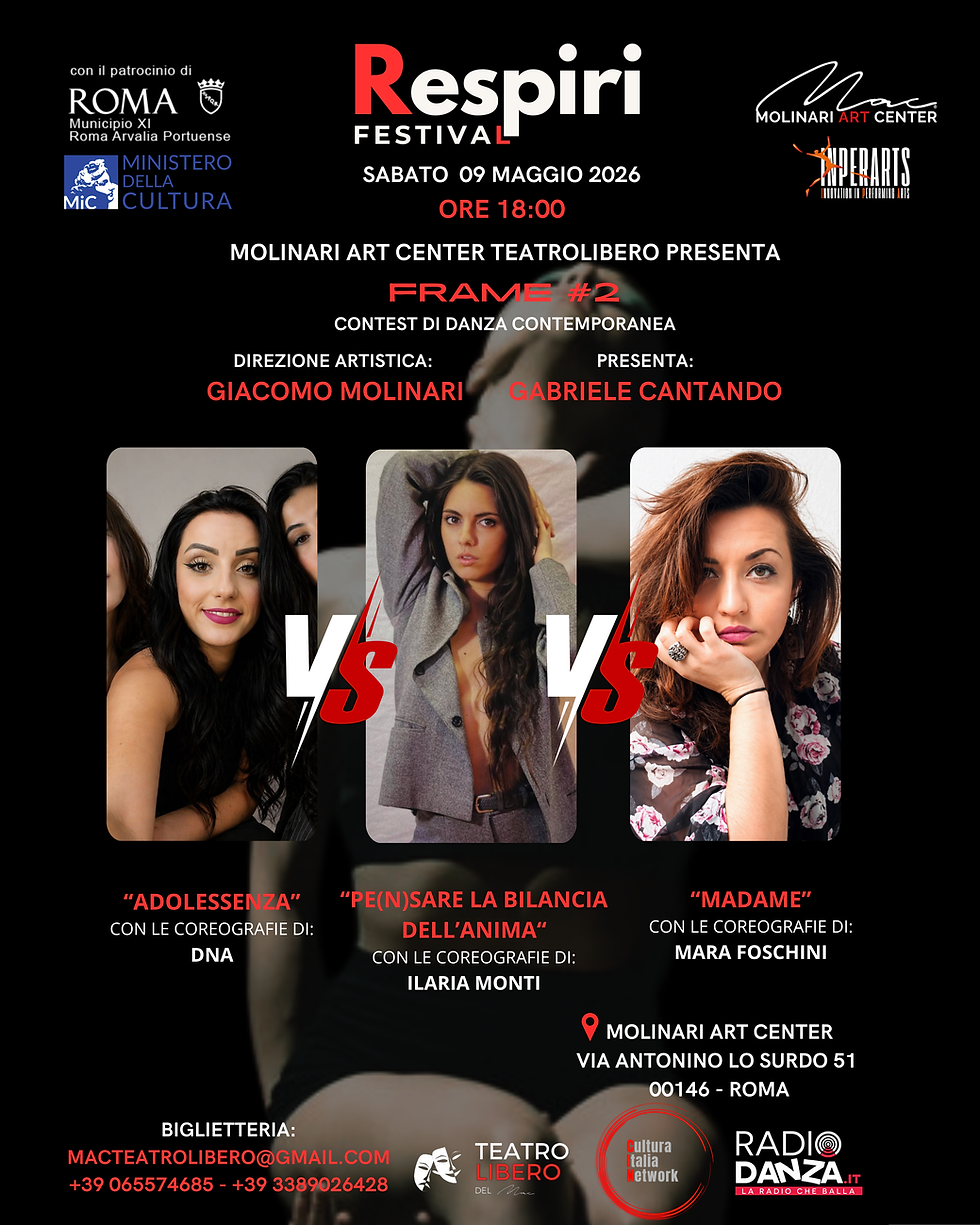 " RESPIRI FESTIVAL-TERZA EDIZIONE-FRAME 9 MAGGIO